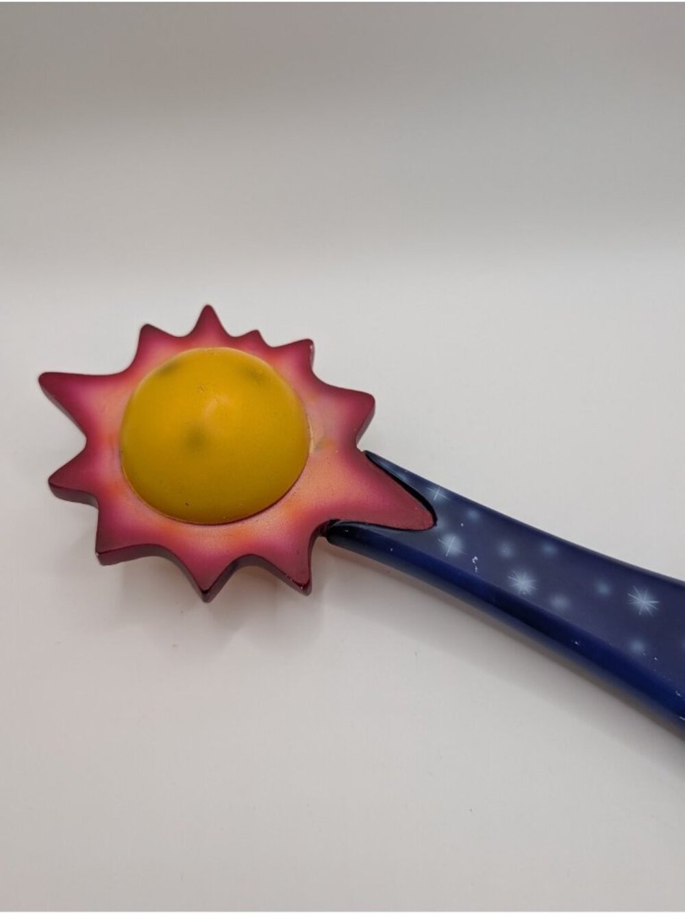 Uinta Solstice Kolsch Style Tap Handle Blue Yellow Sun 11" Beer Collectible RARE - Picture 4 of 5